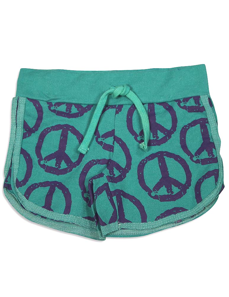 Little Girls Foldover Shorts Play Six Little Girls Foldover Shorts Play Six